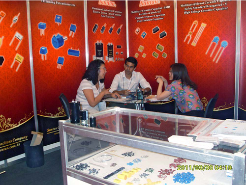 Suntan in Electronic Americas Exhibition in Sao Paulo, Brazil