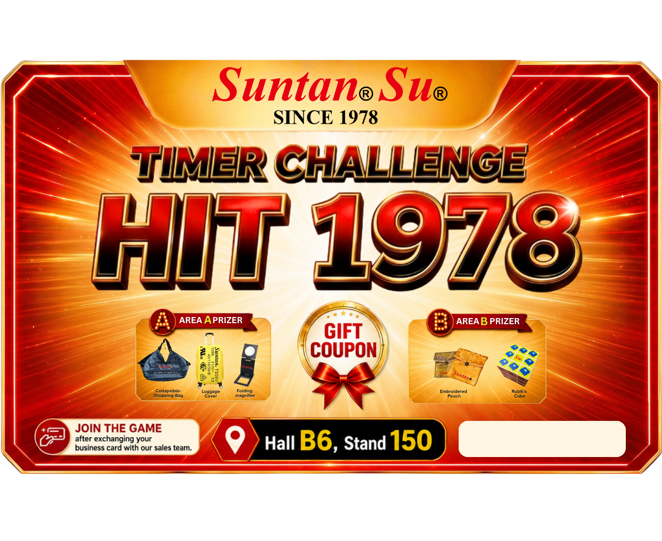 Voucher Oficial do Su Timer Challenge