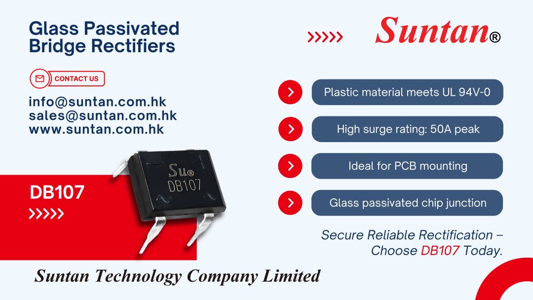 Stop Circuit Failures Before They Start – DB107 Bridge Rectifier with Verified Surge Resistance