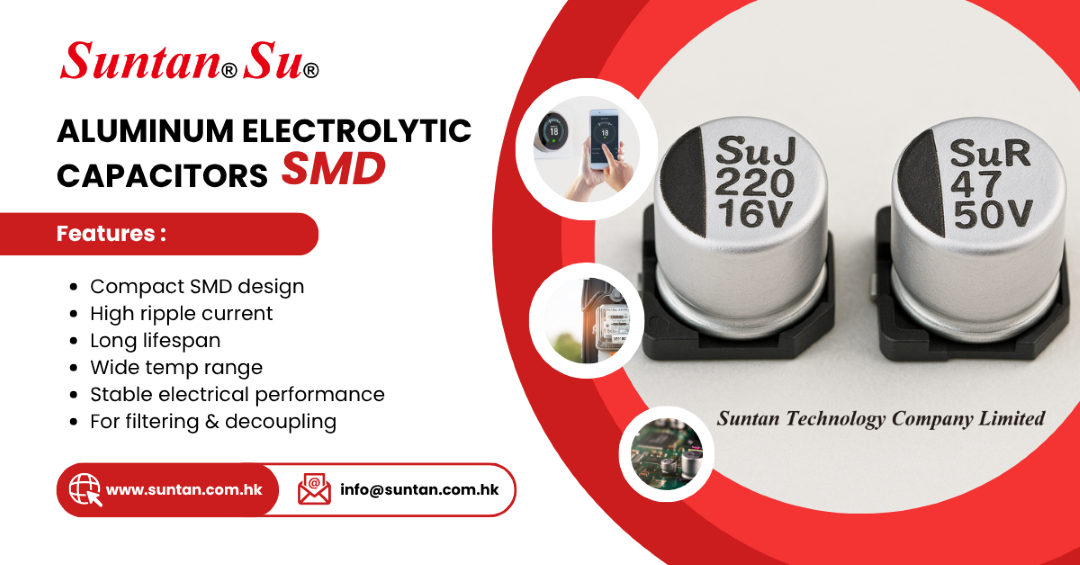 TS13C Series – Compact & Reliable SMD Aluminum Electrolytic Capacitors